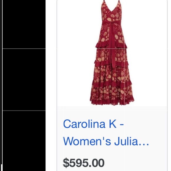 Carolina K Julia maxi dress NWT - Picture 8 of 9